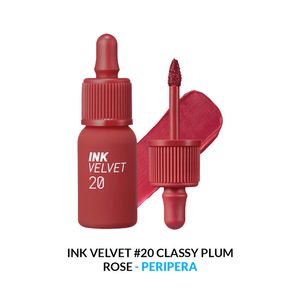Tinta de Labios Ink Velvet n°20 Classy Plum Rose Peripera