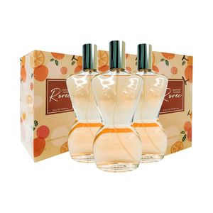 Eau de Parfum Vaporisateur Natural Spray Rorec Parfume Woman 3 Unidades