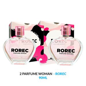 Vaporisateur Natural Spray Eau de Parfum Rorec Parfume Woman 2 Unidades