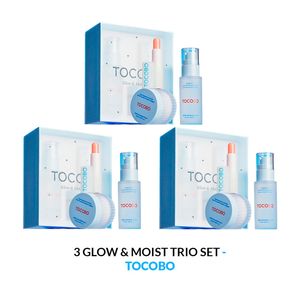 Glow & Moist Trio Set Tocobo 3 Unidades