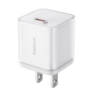 Cargador BASEUS GaN5S Carga rápida 1C 30W Blanco