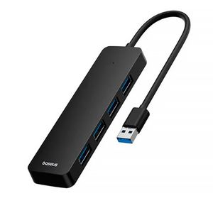 Adaptador Hub BASEUS UltraJoy Series 4 puertos - 50 cm (USBA a USB3.0*4)