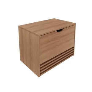 Gabinete para Baño Rosalí color Marrón 1 cajón 1 puerta TU MESITA