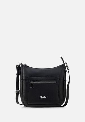 MORRAL MEDIANO EN CUERO SUAVE CON TONOS  DE PRIMAVERA