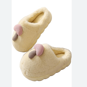 Pantuflas Kawaii Beige