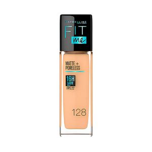 Base Líquida Maybelline Fit Me Mate y sin Poros Warm Nude