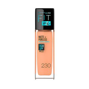 Base Líquida Maybelline Fit Me Mate y sin Poros Natural Buff