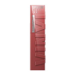 Labial Líquido Maybelline SuperStay Vinyl Ink Tono Peppy