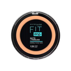 Polvo Compacto Maybelline Fit Me Warm Nude Mate y sin Poros