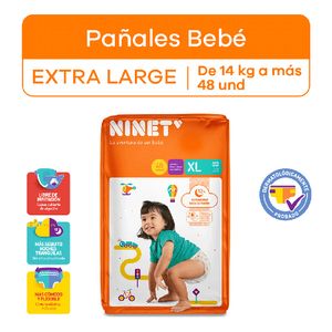 Pañales Ninet Talla XL