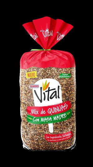 Pan VITAL Mix de Quinuas Bolsa 600g