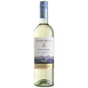 Vino Blanco CASTEL PIETRA Pinot Grigio Botella 750ml