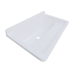 Lavadero de Ropa FM2024 Fibra Vidrio 80x50cm Blanco Future Marble