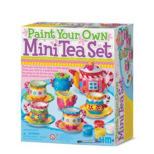 Set Pinta Y Decora Mini De Tazas De Té 4M