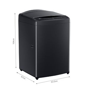 Lavadora LG WT21PBV6 21Kg AI DD Negro Plateado