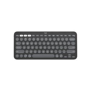 Teclado Bluetooth Logitech Pebble 2 K380s Negro metálico