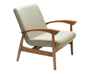 Butaca Moderna Marisol color Beige TU MESITA Tela Poliéster