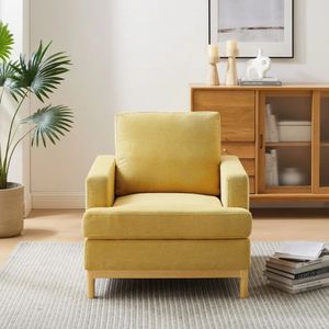 Sillón Clásico Andreas color Amarillo TU MESITA