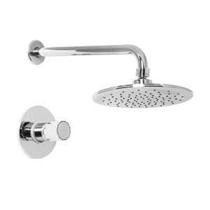 Mezcladora + Salida de Ducha Chaska Plata Cromado Vainsa