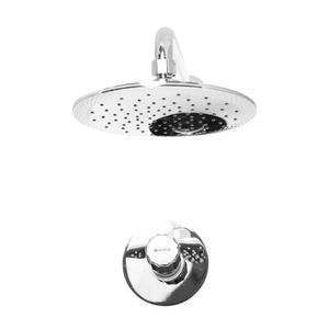 Mezcladora + Salida de Ducha Chaska Plata Cromado Vainsa
