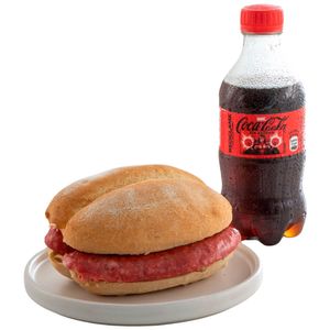 Choripan BRAEDT + Gaseosa 300ml