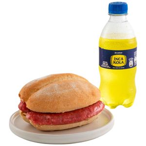 Choripan BRAEDT + Gaseosa 300ml