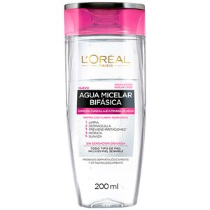 Agua Micelar L'ORÉAL Desmaquillante Bifásica Frasco 200ml