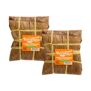 Pack Tamal Chinchano de Pollo RECUTECU Paquete 400g x 2un