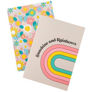 Bloc de Notas CLASS&WORK Flores Rainbow