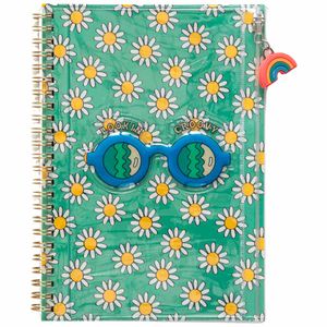 Bloc de Notas Espiralado CLASS&WORK Lentes Rainbow