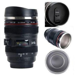 Taza Termica Lente Fotografico Tomatodo Mug Camara Cafe Te Negro