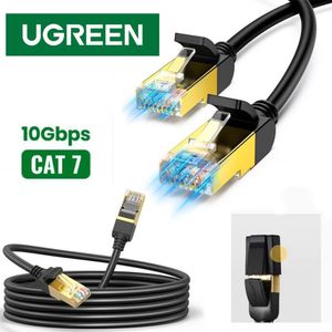 Cable de Red Cat 7 Ugreen Rj45 10Gbps 5 Metros PVC Patch Cord Cobre