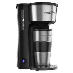 Cafetera 4 en 1 Black & Decker CM0755S 5 Tazas