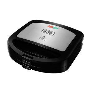 Sandwichera de Placas profundas Black & Decker SM24530 Negro
