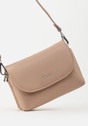 MORRAL EN CUERO SUAVE Y COLORES DE PRIMAVERA