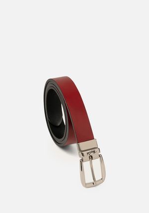 CORREA REVERSIBLE DE CUERO LISO