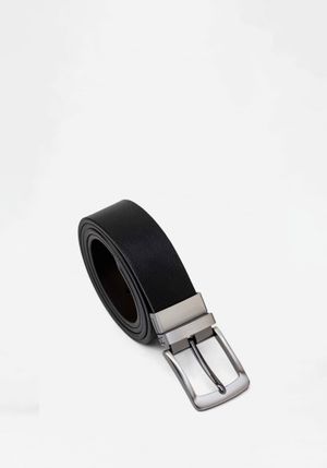 CORREA REVERSIBLE DE CUERO LISO