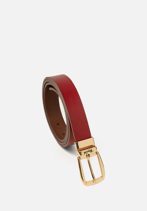CORREA REVERSIBLE DE CUERO LISO