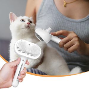Cepillo de Vapor 3 en 1 Autolimpiante para Mascotas