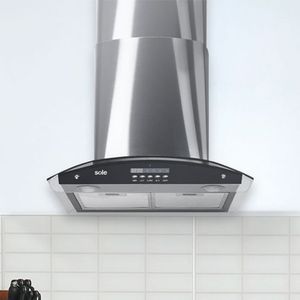 Campana Extractora SOLE TURE82CO Acero Inox