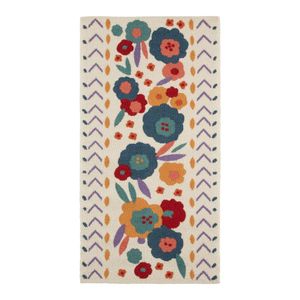 Alfombra Boucle con Diseño 70x140 cm
