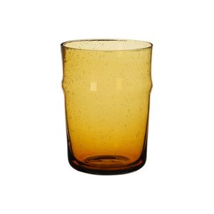 Vaso de Vidrio S Burbujas Color 10,5 x 7,7 cm