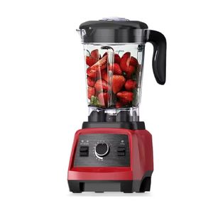Licuadora Industrial Nationalizer 2 Litros y 2200 Watts Rojo