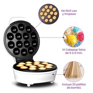 Maquina para Hacer Cake Pop BLANIK BCP017 Gris 800 W