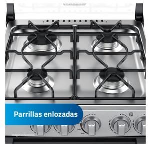 Indurama - Cocina a Gas Fontana Gris 4 Hornillas