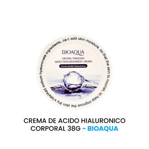 Crema De Acido Hialuronico Corporal  Bioaqua 38Gr