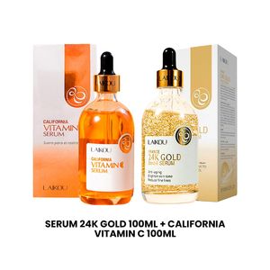 Serum 24K Gold 100ml + California Vitamin C 100ml