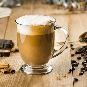 Juego de 2 Tazas de Vidrio para Café 440 ml ZB125