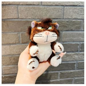 Llavero Peluche Gato Lucifer Marrón 12 cm