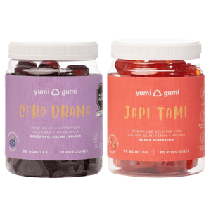 Pack Cero Drama + Japi Tami Gomitas Yumi Gumi 90 Und